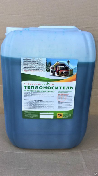 Теплоноситель АкваТерм-Эко-40 с ингибиторами